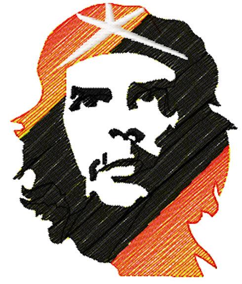Che Guevara hero free embroidery design