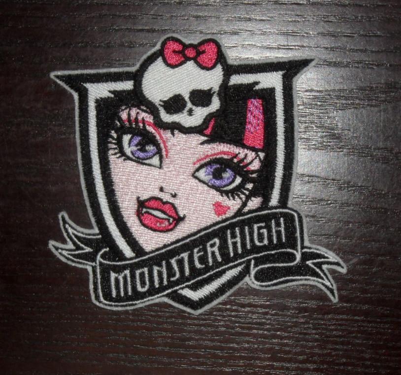Monster High embroidery badge