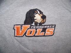 Tennessee Volunteers Alternate Logo machine embroidery design