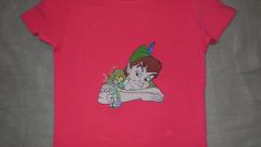 Peter Pan embroidered shirt