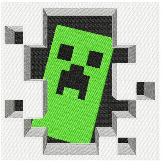 Which Minecraft embroidery designs your would like New embroidery