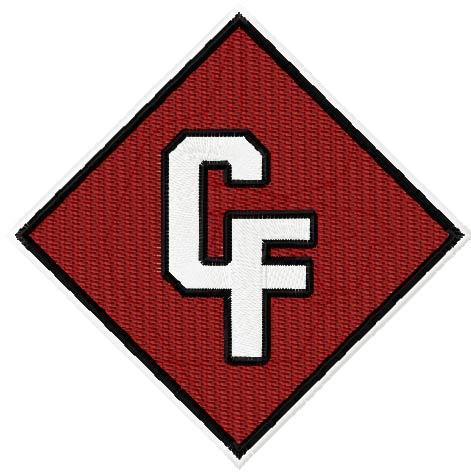 Carolina Forest High School logo machine embroidery design