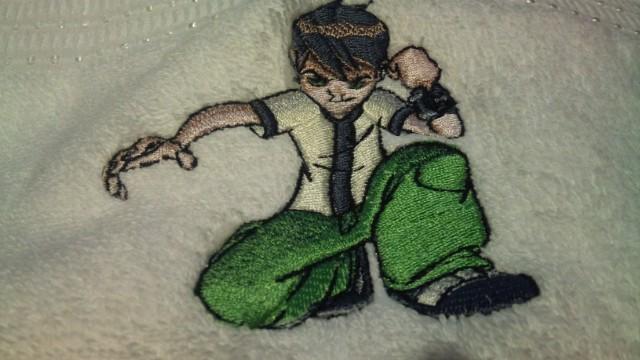 Ben Ten embroidered design