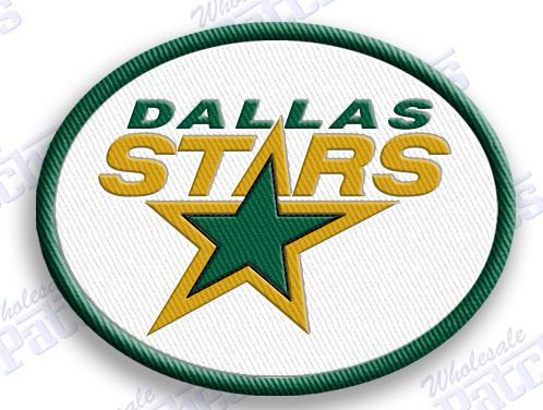 Dallas stars oval logo for embroidery digitizing