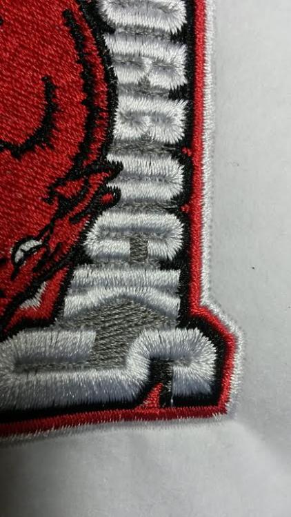 Arkansas Razorbacks Logo embroidery design patch
