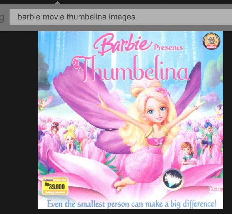 TwillerBee Thumbelina art for digitizing