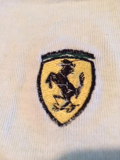 Ferrari Logo embroidered shirt