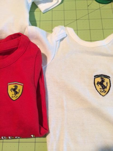 Ferrari Logo embroidered pocket