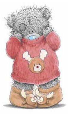 Tatty teddy with sweater design