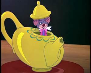 Wonderland DoreMouse design in pot