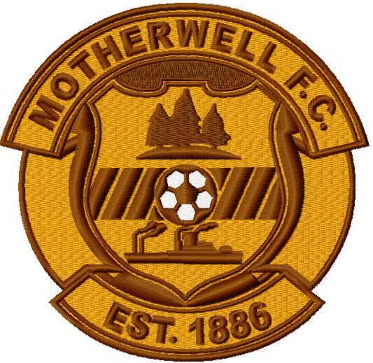 Motherwell F.C. logo embroidery design