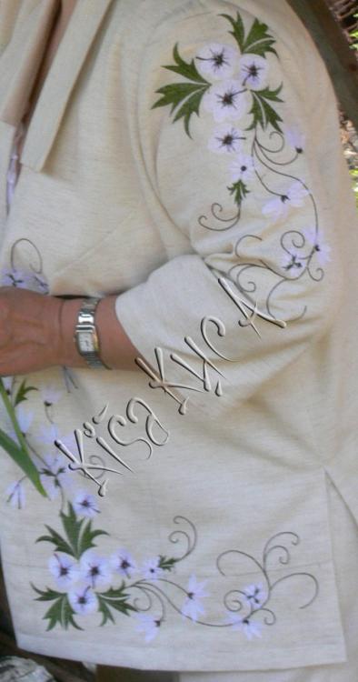 Flower composition free machine embroidery design