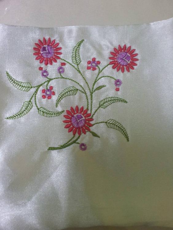 Flowers free embroidery design 24