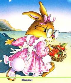 Beechwood Bunny Tales as embroidery