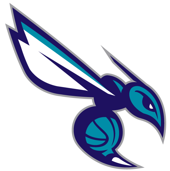 Charlotte Hornets alternative logo machine embroidery design