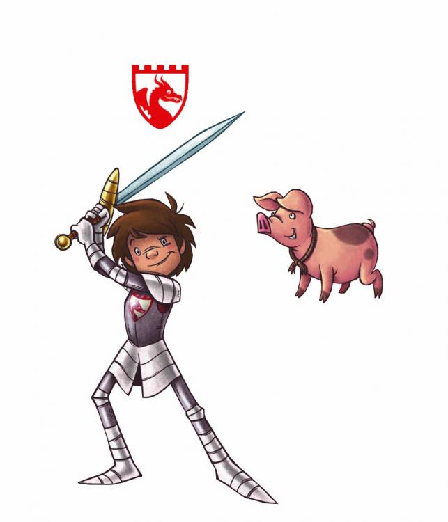 Little knight embroidery embroidery designs