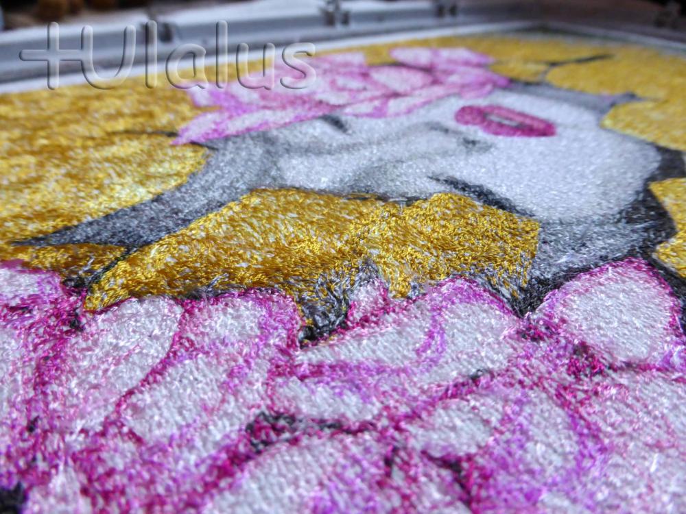 Embroidery photo stitch design