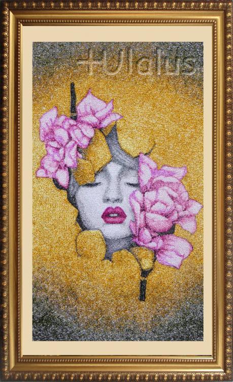 Magic woman free embroidery design in hoop