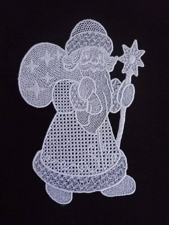 Santa free embroidery