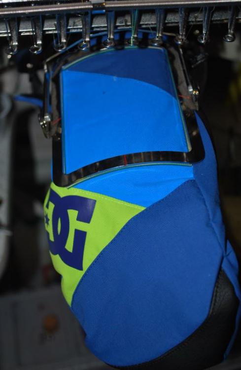 Embroidered winter mittens