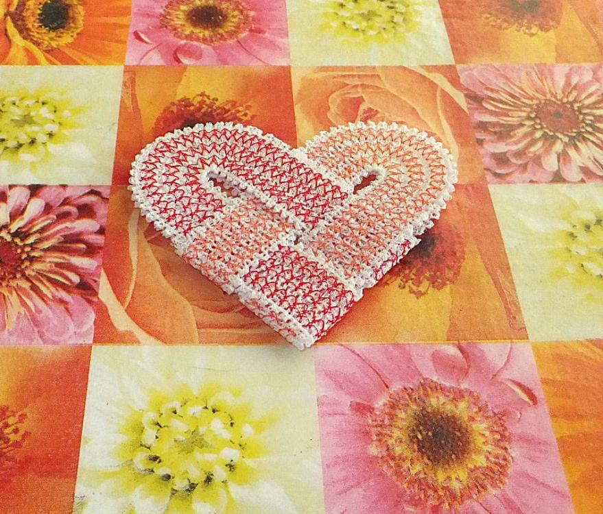 Heart decorative free embroidery design