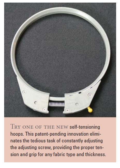 How right hooping embroideyr design Hooping once again embroidery design