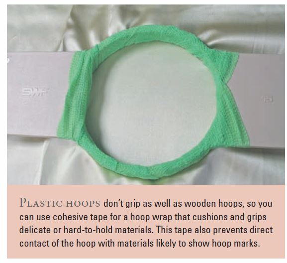 Using screw for hooping Hooping embroidery design with screw