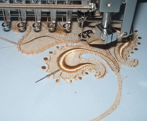 Cording, part 1 - Machine embroidery materials and technology - Machine ...