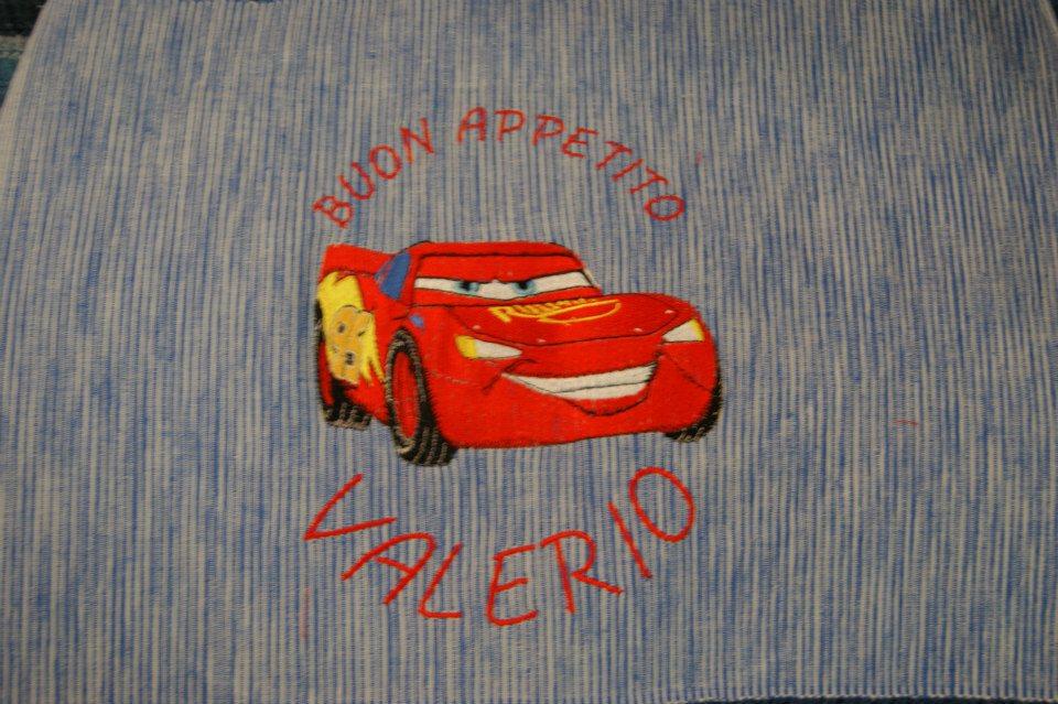 Lightning McQueen embroidery design
