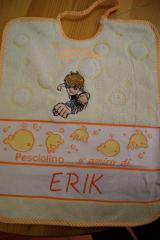 Napkin with Ben 10 embroidery design