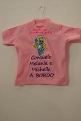 Baby outfit with Happy Smurf Girl embroidery design