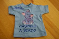 Baby shirt with Heffalump embroidery design