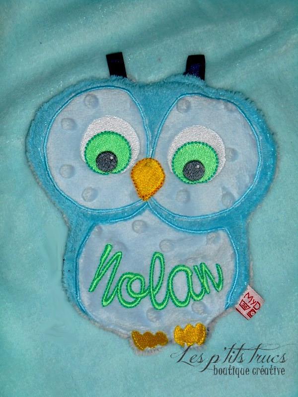 Baby plush free embroidery design - all in the hoop
