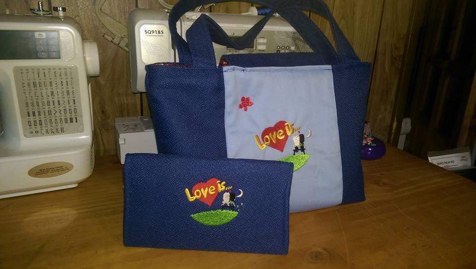 Sewing's bags with love is free embroidery design 2