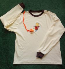 Baby outfit with Yosemite Sam embroidery design