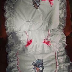 Newborn cover with Teddy bear five oclock tea embroidery design