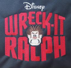Wreck-It Ralph logo embroidery design