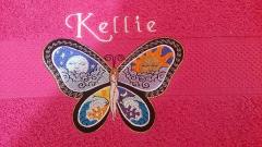 Butterfly Day and Night free embroidery design