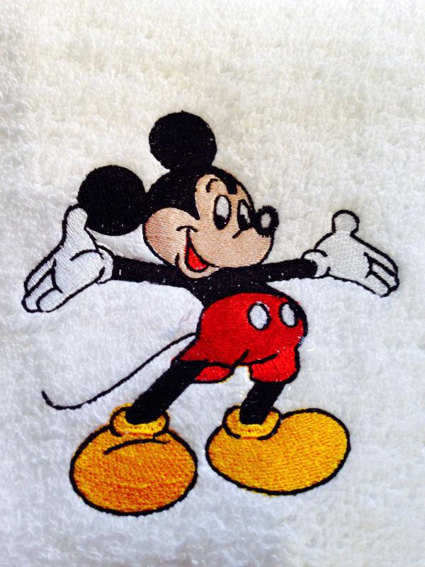 Mickey Mouse Welcome  embroidery design