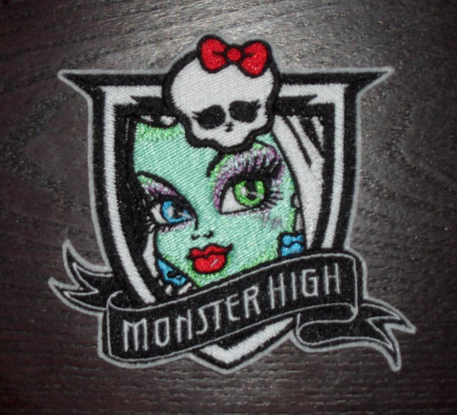 Monster High Frankie Stein embroidery design