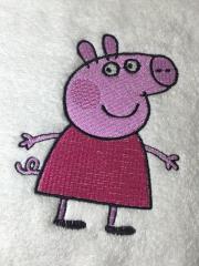 Peppa Pig embroidery design