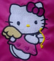 Hello Kitty Cupidembroidery design