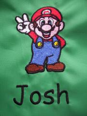 Super Mario machine embroidery design
