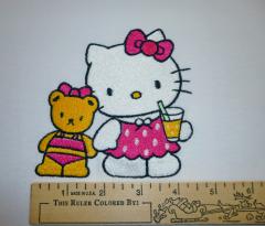 Hello Kitty We are Friends embroidery design