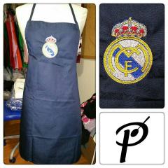 Real Madrid logo machine embroidery design
