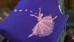 Ballet free embroidery design