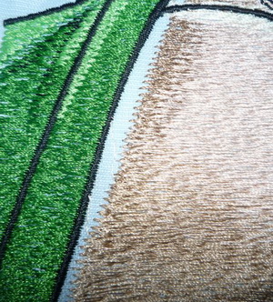 How create overlap for embroidery design How create overlap for embroidery design