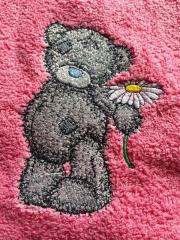 Teddy Bear embroidered design