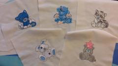 Many Teddy Bears and friends embroidered designs