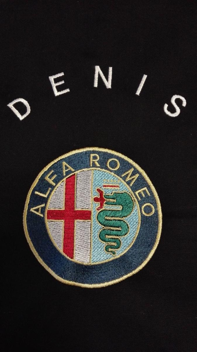 Alfa Romeo Logo machine embroidery design